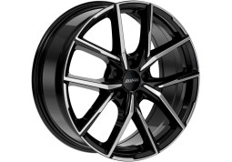 Диск Alutec Aveleno Diamond Black Front Polished R18 W8.0 PCD5x120 ET56 DIA65.1