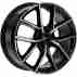 Диск Alutec Aveleno Diamond Black Front Polished R19 W8.0 PCD5x112 ET48 DIA57.1