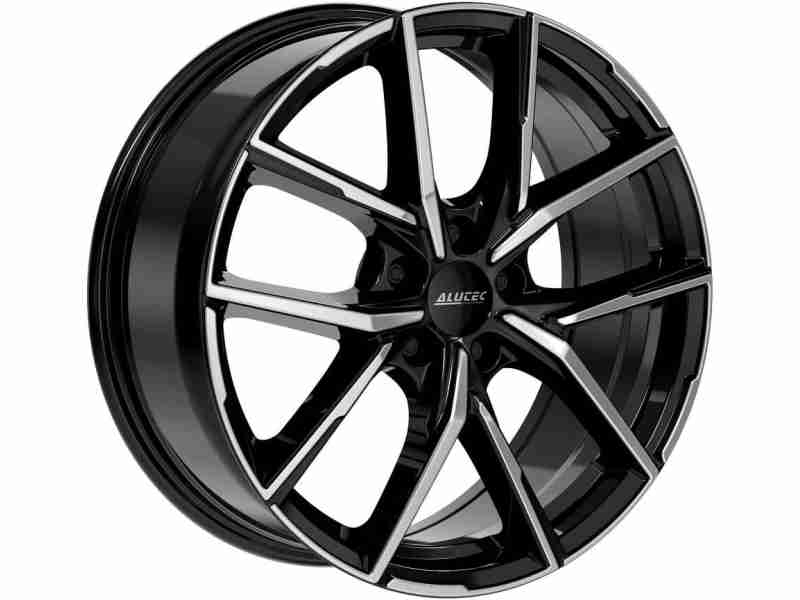 Диск Alutec Aveleno Diamond Black Front Polished R19 W8.0 PCD5x112 ET48 DIA57.1