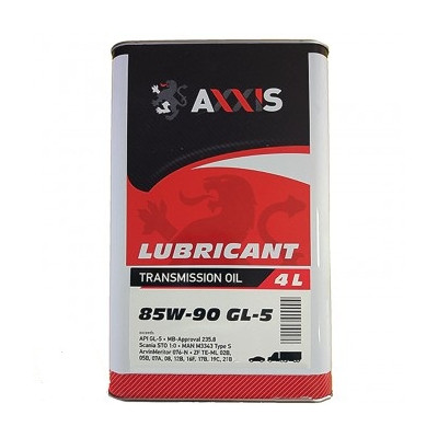 Масло AXXIS GL-5 80W-90 (4л) (48021043918)