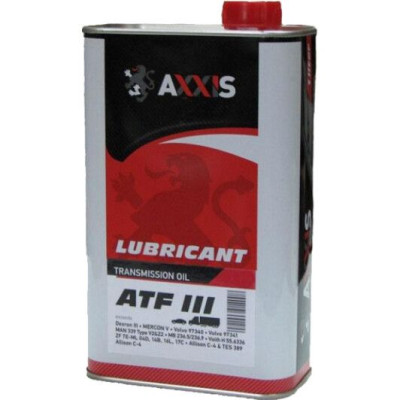 Масло  AXXIS ATF 3 (18л) красное (48021043916)