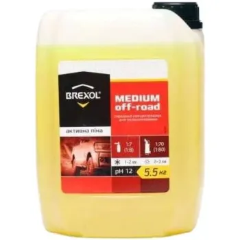 Активна піна BREXOL Medium off-road 1:8 (1:7) 5л / 5.5кг (BRX-091)