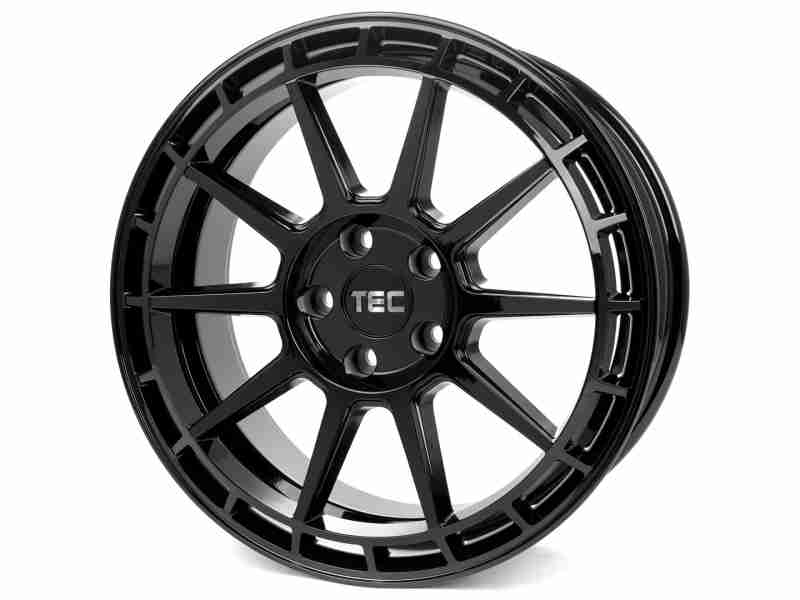 Диск Tec Speedwheels GT8 Black Glossy R19 W9.0 PCD5x112 ET45 DIA72.5