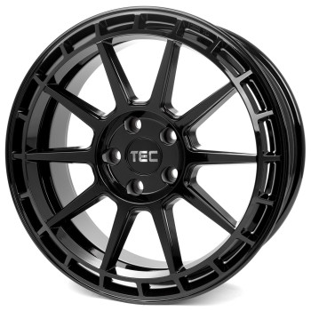 Диск Tec Speedwheels GT8 Black Glossy R20 W8.5 PCD5x108 ET45 DIA72.5