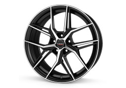 Диск Borbet QX Black Polished Matt R20 W8.5 PCD5x112 ET45 DIA66.5