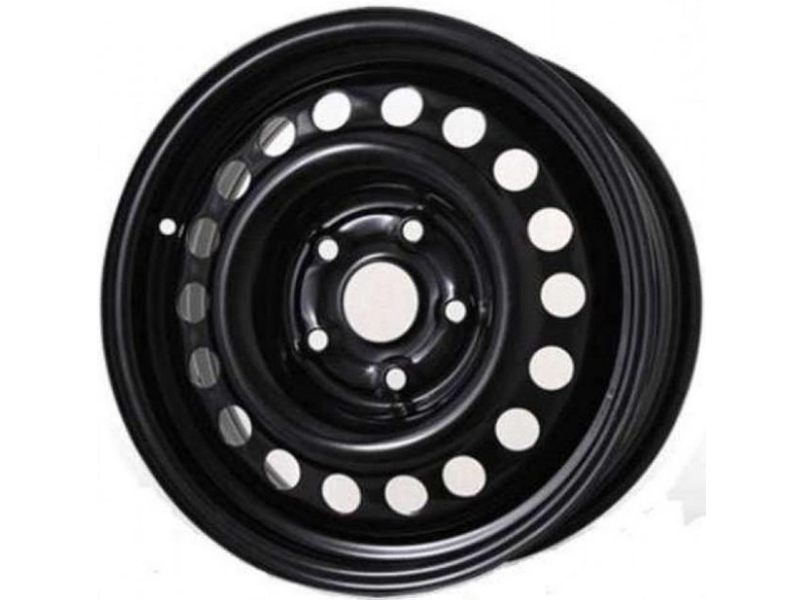 Диск Дорожная Карта W5.5 R14 PCD4x108 ET24 DIA65.1 Black