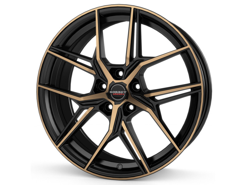 Диск Borbet QX Black Bronze Matt R19 W8.0 PCD5x112 ET50 DIA57.1