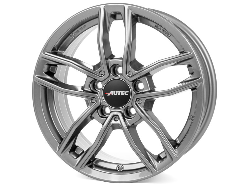 Диск Autec Mercador Titanium Silver R18 W7.5 PCD5x112 ET45 DIA66.5