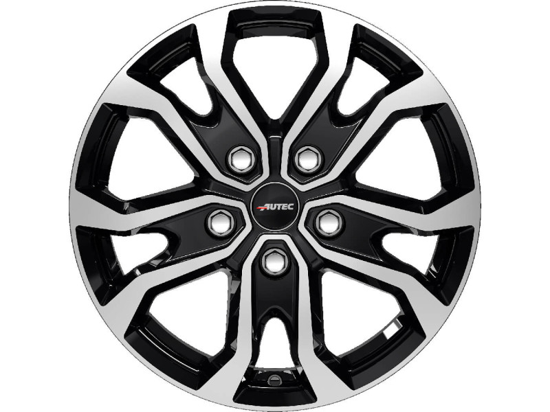 Диск Autec Kiso Black Polished R16 W6.5 PCD5x118 ET66 DIA71.1