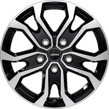 Диск Autec Kiso Black Polished R17 W7.0 PCD5x112 ET51 DIA66.6