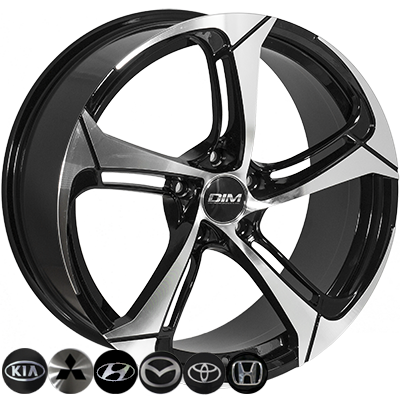 Диск JH AO85014 BMF R18 W8.0 PCD5x114.3 ET38 DIA73.1
