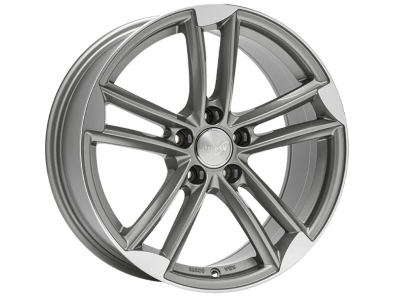 Диск Wheelworld WH27 W8.0 R18 PCD5x112 ET25 DIA66.6 DGFM