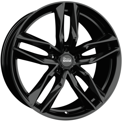 Диск MAM RS3 Black Painted R16 W7.0 PCD5x112 ET48 DIA66.6