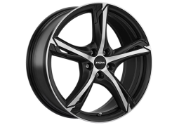 Диск Ronal R62 W7.5 R18 PCD5x114.3 ET45 DIA82.0 Jetblack Matt Frontkopiert