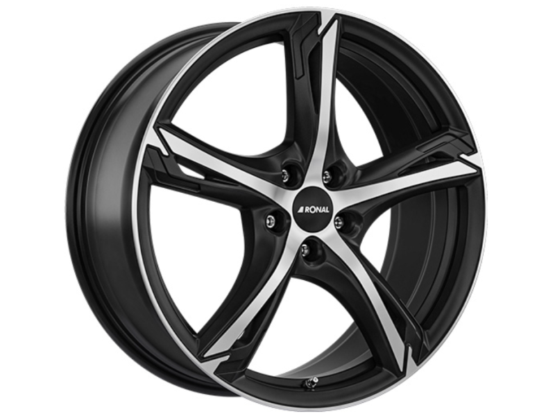 Диск Ronal R62 W7.5 R17 PCD5x112 ET38 DIA76.0 Jetblack Matt Frontkopiert