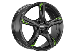 Диск Ronal R62 W7.5 R17 PCD5x112 ET38 DIA76.0 Green Jetblack