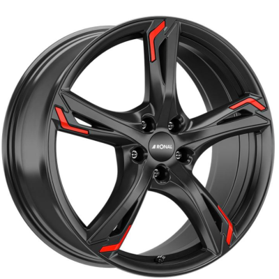 Диск Ronal R62 W7.5 R17 PCD5x114.3 ET40 DIA82.0 Red Jetblack