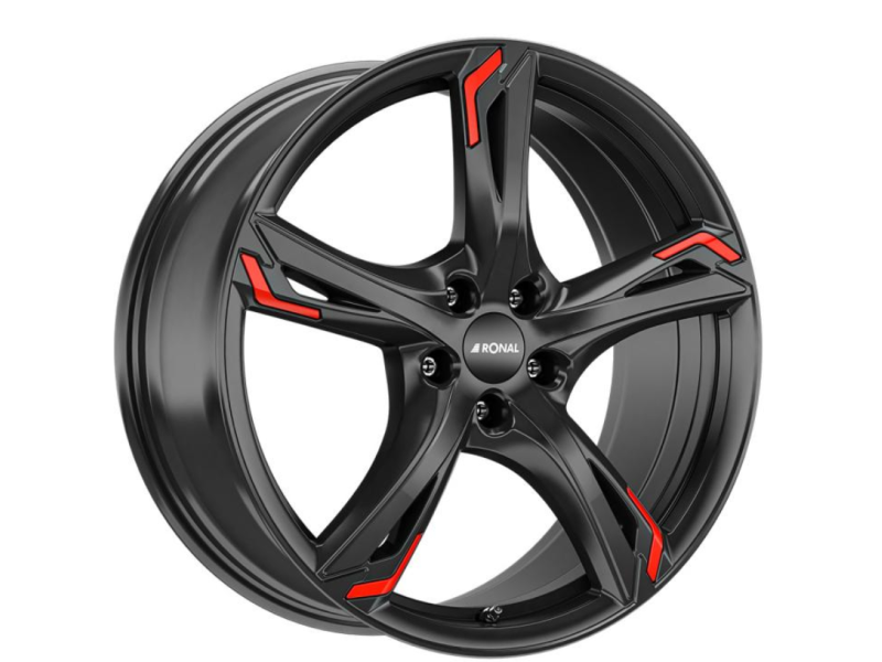 Диск Ronal R62 W7.5 R17 PCD5x114.3 ET40 DIA82.0 Red Jetblack