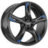 Диск Ronal R62 W7.5 R17 PCD5x114.3 ET40 DIA82.0 Blue Jetblack