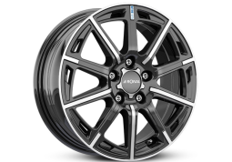 Диск Ronal R60 W6.5 R16 PCD5x105 ET39 DIA56.62 Blue Jetblack Frontkopiert