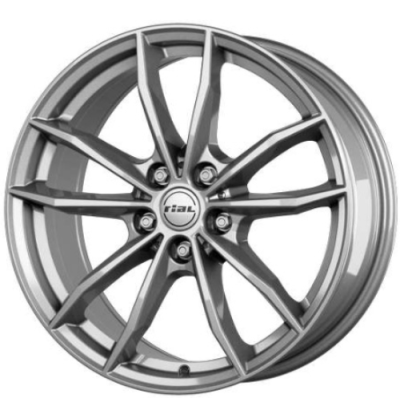 Диск Rial X12 W7.0 R16 PCD5x112 ET52 DIA66.5 Metal Grey