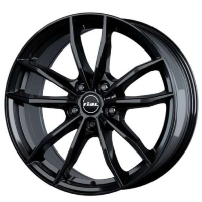 Диск Rial X12X W9.0 R20 PCD5x112 ET38 DIA66.5  Black Diamond