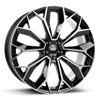 Диск Aez Leipzig Dark Black Polished R22 W10.5 PCD5x130 ET47 DIA71.6