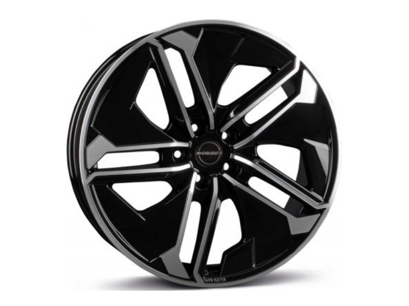 Диск Borbet TX W9.0 R21 PCD5x108 ET38 DIA63.4 Black Polished Glossy