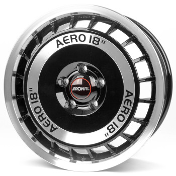 Диск Ronal R50 Aero Schwarz Frontkopiert R16 W7.5 PCD4x100 ET38 DIA68.0