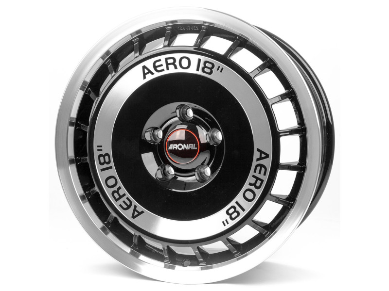 Диск Ronal R50 Aero Schwarz Frontkopiert R16 W7.5 PCD4x100 ET38 DIA68.0