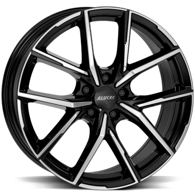 Диск Alutec Aveleno W8.0 R18 PCD5x112 ET29 DIA66.5 Diamond Black front polished