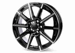 Диск Ronal R60-blue Jetblack-Frontkopiert R16 W6.5 PCD5x100 ET40 DIA68.0