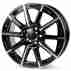 Диск Ronal R60-blue Jetblack-Frontkopiert R16 W6.5 PCD5x100 ET40 DIA65.0