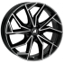 Диск Alutec ADX.02 W7.5 R18 PCD5x112 ET50 DIA70.1 Diamond Black Front Polished