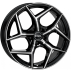 Диск Rial Salento W8.0 R18 PCD5x108 ET45 DIA70.1 Diamond Black Front Polished
