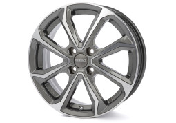 Диск Dezent KT Dark Gunmetal Polished R16 W6.0 PCD4x100 ET50 DIA54.1