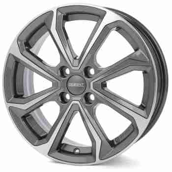 Диск Dezent KT Dark Gunmetal Polished R16 W6.0 PCD4x100 ET49 DIA54.1