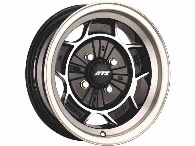 Диск ATS Classic Black Front Polished R13 W8.0 PCD4x100 ET1.0 DIA57.1