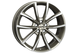 Диск Autec Uteca W9.5 R19 PCD5x114.3 ET45 DIA64.2 Titanium Silver