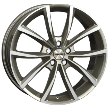 Диск Autec Uteca W9.5 R19 PCD5x114.3 ET45 DIA64.2 Titanium Silver