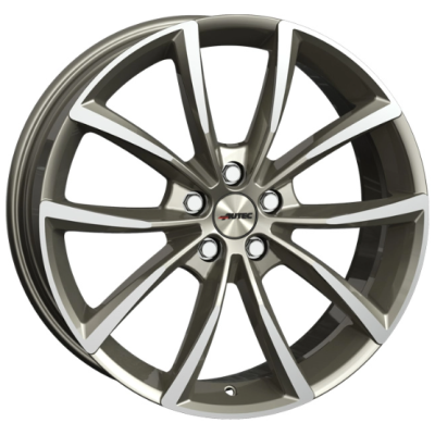 Диск Autec Uteca W9.5 R19 PCD5x114.3 ET45 DIA64.2 Titanium Silver