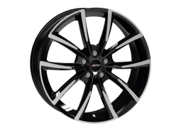 Диск Autec Uteca W9.0 R20 PCD5x120 ET40 DIA72.6 Black Polished