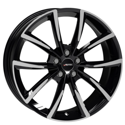 Диск Autec Uteca W9.0 R20 PCD5x120 ET40 DIA72.6 Black Polished