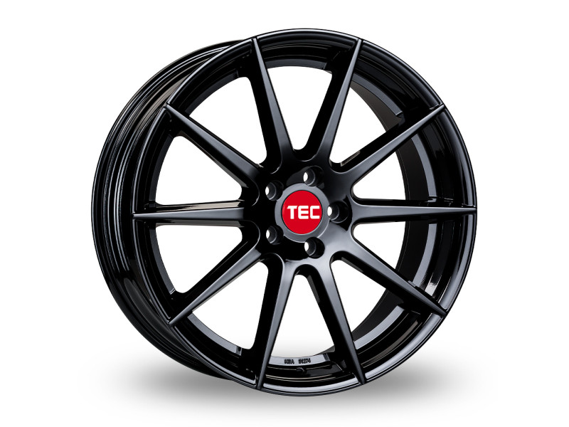 Диск Tec Speedwheels GT7 Black Glossy R22 W9.5 PCD5x112 ET20 DIA72.6