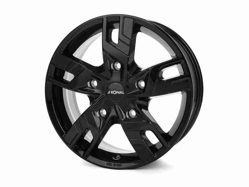 Диск Ronal R64 Jetblack R16 W6.5 PCD5x130 ET60 DIA78.1