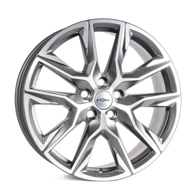 Диск Ronal R71 Orbit Grey Cut Matt Frontkopiert R20 W8.5 PCD5x112 ET30 DIA66.5