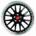 Диск Tec Speedwheels GT EVO Black Polished Lip R19 W8.5 PCD5x120 ET40 DIA72.6