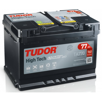 Акумулятор  Tudor 6CT-77 Аз High-Tech (760EN)  євро TA770