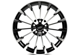 Диск Replica Audi (A0351) W8.0 R18 PCD5x112 ET40 DIA66.6 Gloss Black Machined Face