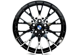 Диск Replica BMW (B1392) W8.0 R18 PCD5x112 ET30 DIA66.6 Black Machined Face